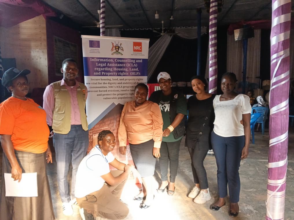 Amigo Women Empowerment Association Ltd participated in the NRC and UNHCR Legal Aid Clinic in Kampala, supporting refugee communities with legal awareness.