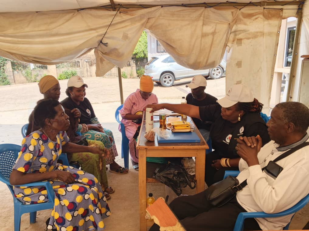 Talking to the elderly to see how to help them